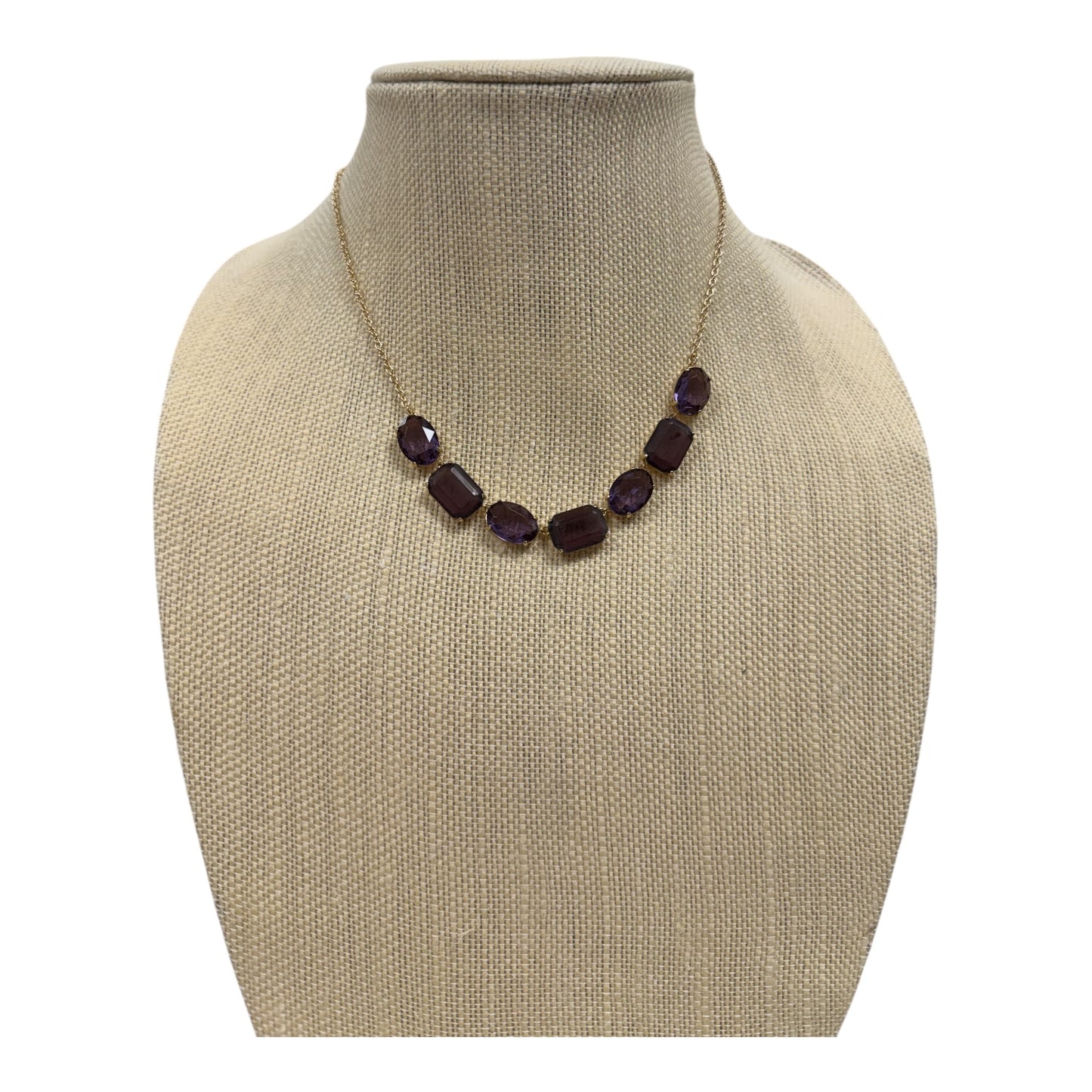 Necklace Statement By Ralph Lauren In Gold & Purple