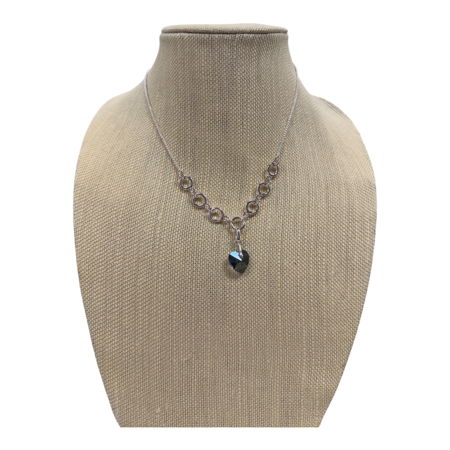 Necklace Pendant By Loft In Silver