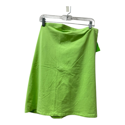 Top Sleeveless By Torrid In Green, Size:2X