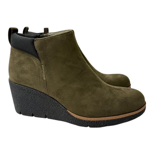 Boots Ankle Heels By Dr Scholls In Green, Size:7.5