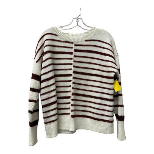 Sweater By Lucky Brand In White, Size: M