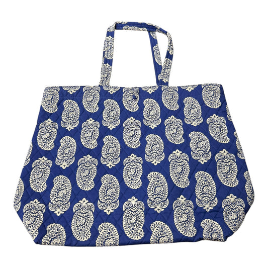 Tote By Vera Bradley In Blue, Size:Large