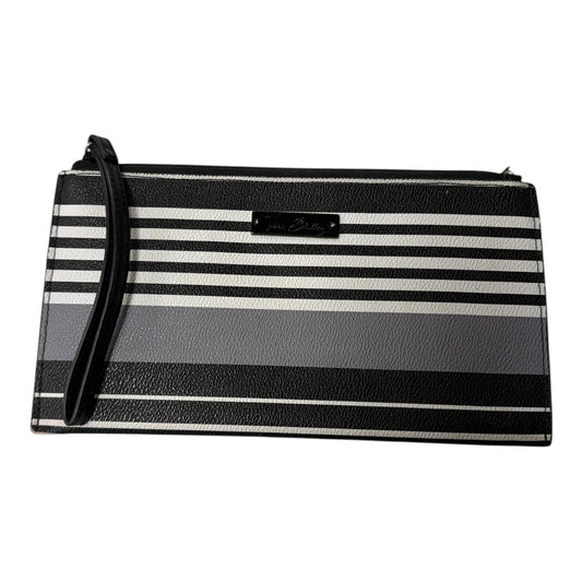 Wristlet By Vera Bradley In Black & Grey, Size:Medium