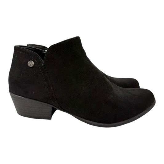 Boots Ankle Flats By Daisy Fuentes In Black, Size:8
