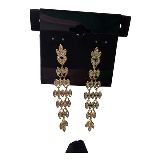Earrings Dangle/Drop By Ann Taylor In Gold