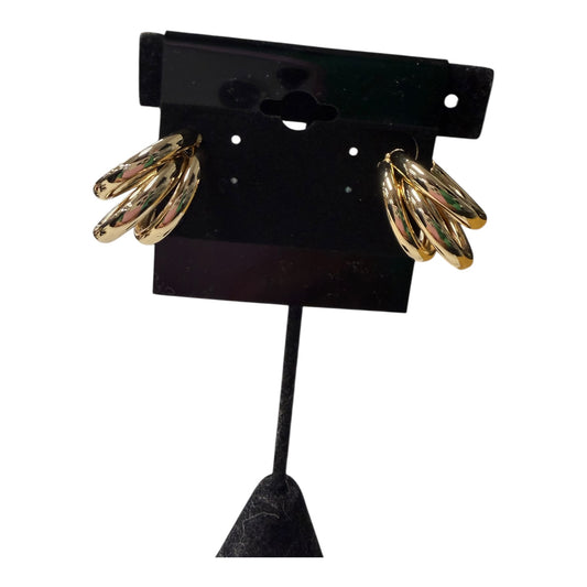 Earrings Hoop  In Gold