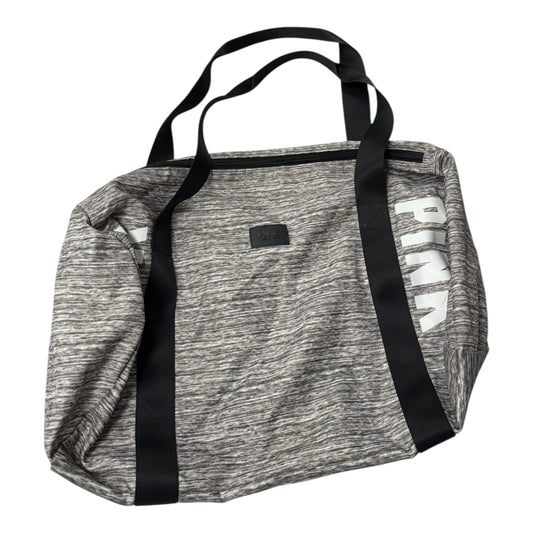 DUFFLE AND WEEKENDER by PINK In GREY, Size: SMALL