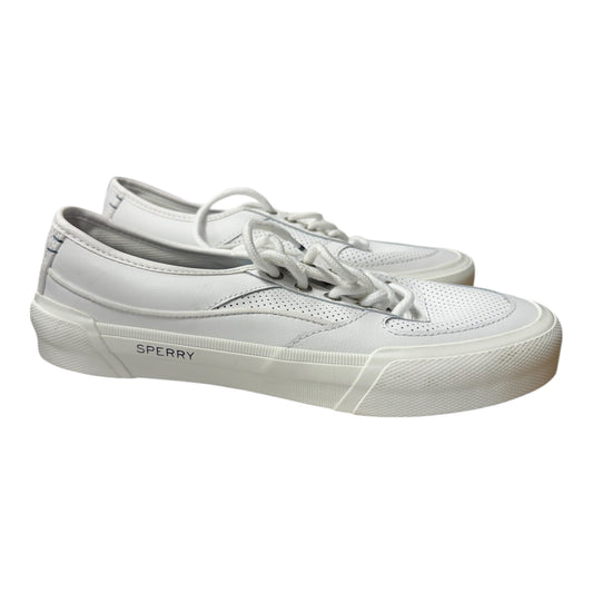Shoes Sneakers By Sperry In White, Size:8