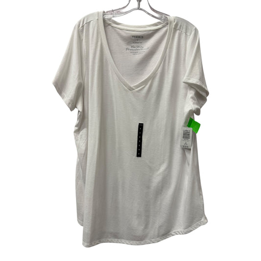 Top Ss By Torrid In White, Size:3X