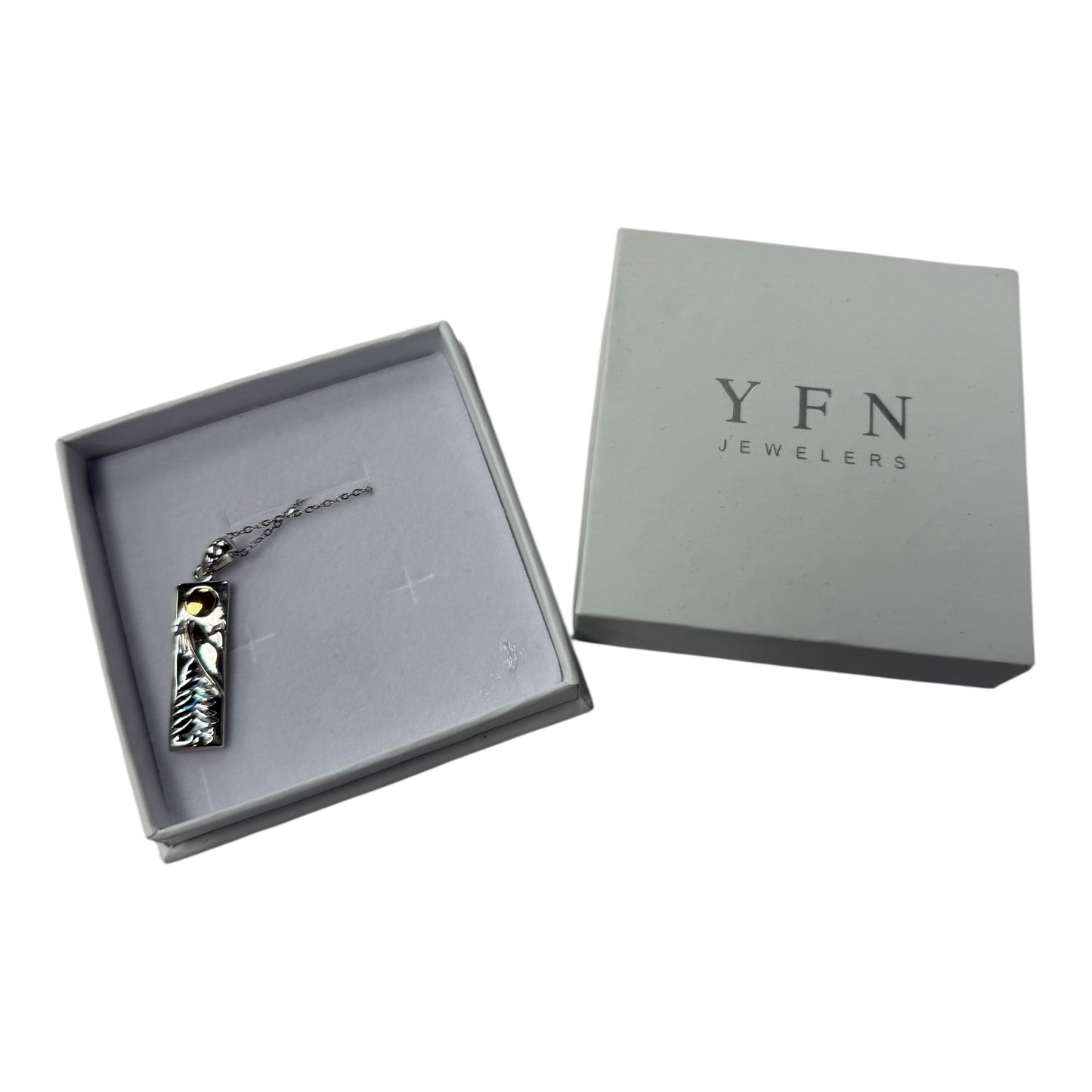 Necklace Sterling Silver By Yfn jewelers  In Silver