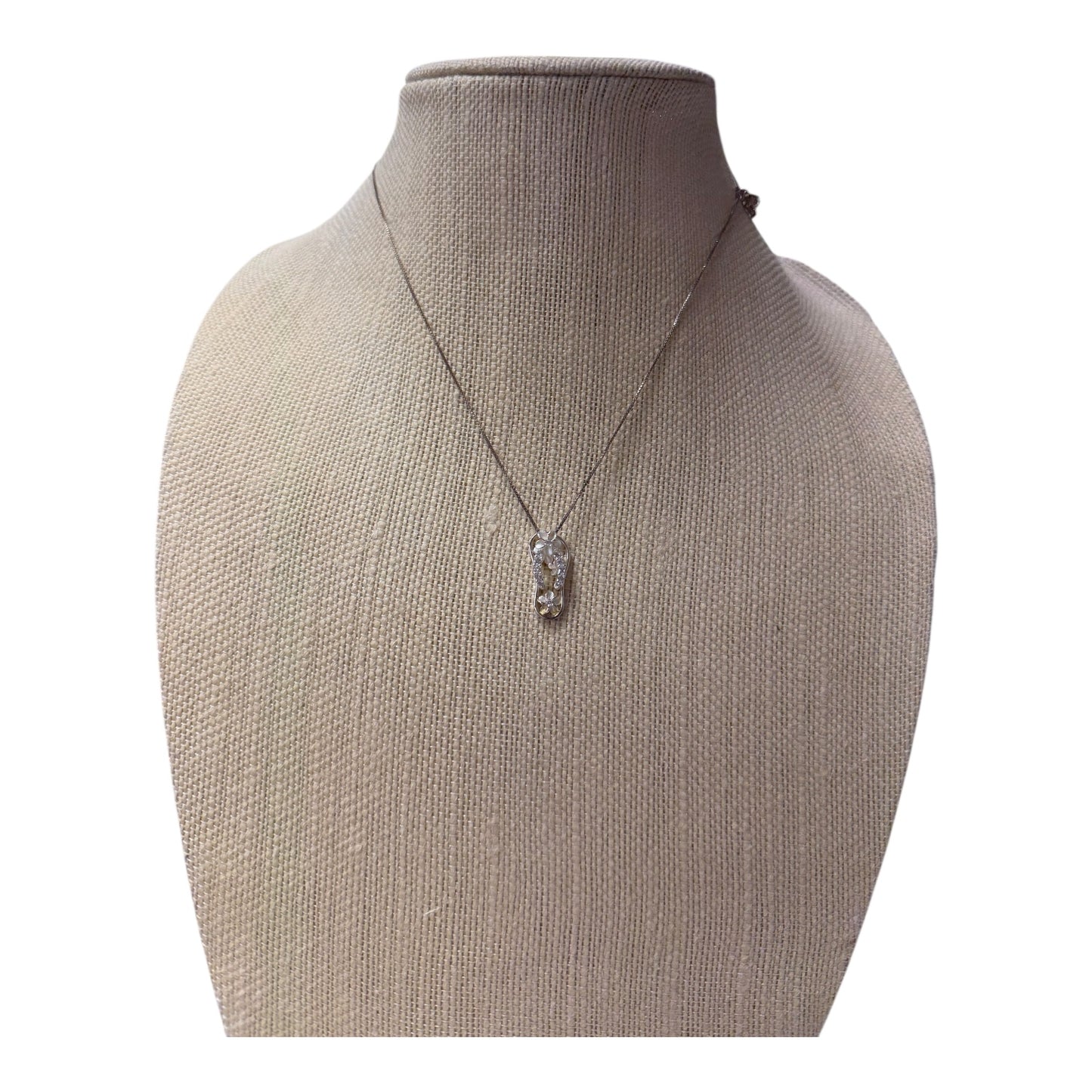 Necklace Sterling Silver  In Gold