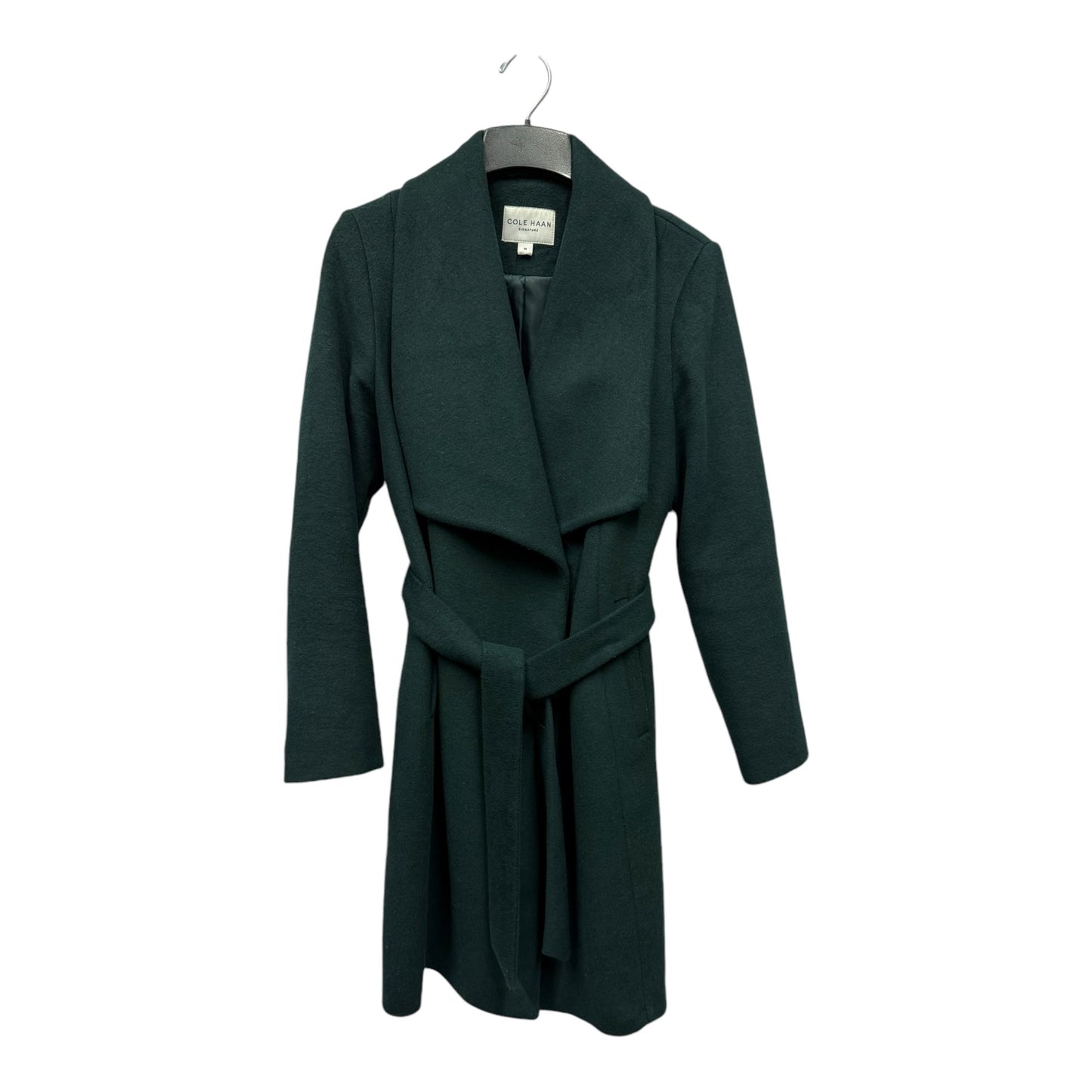 Coat Other By Cole-Haan In Green, Size:L