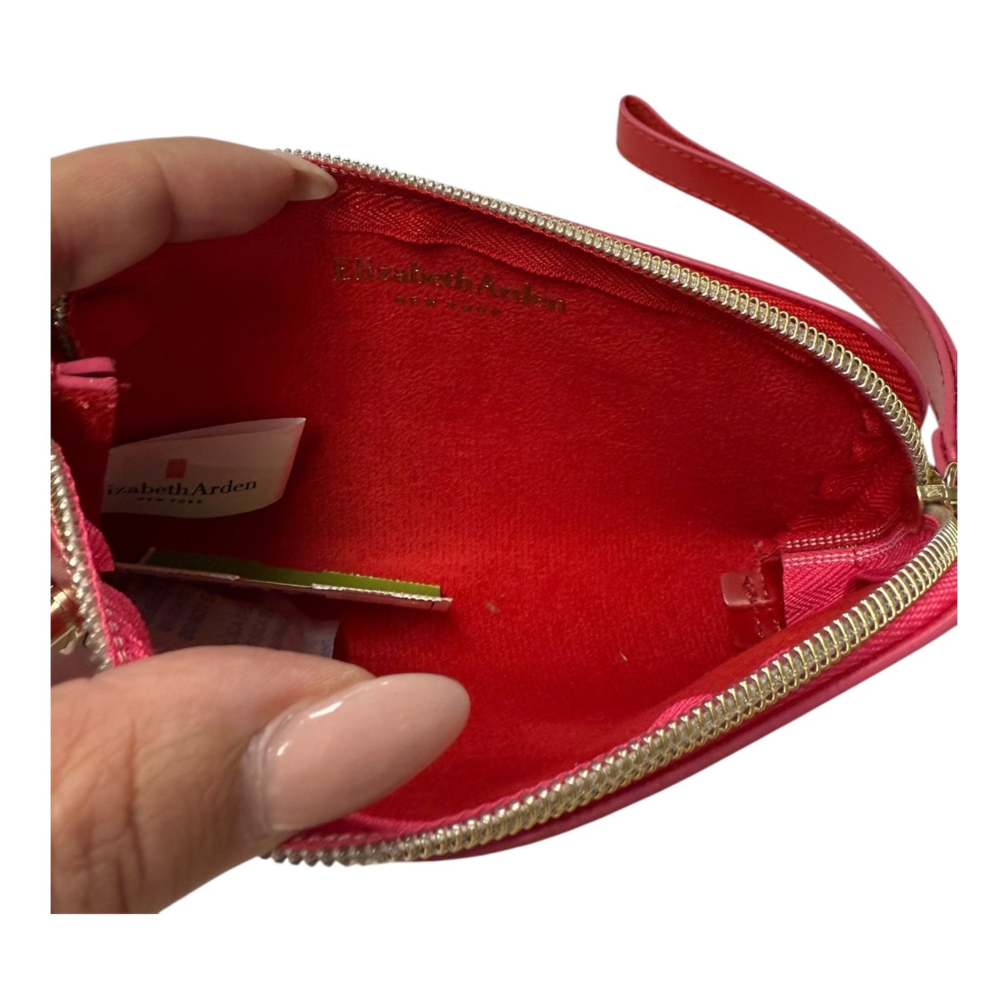 Wristlet By Elizabeth Arden In Red, Size:Small