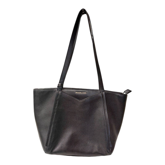 Handbag Designer By Michael Kors In Black, Size:Medium