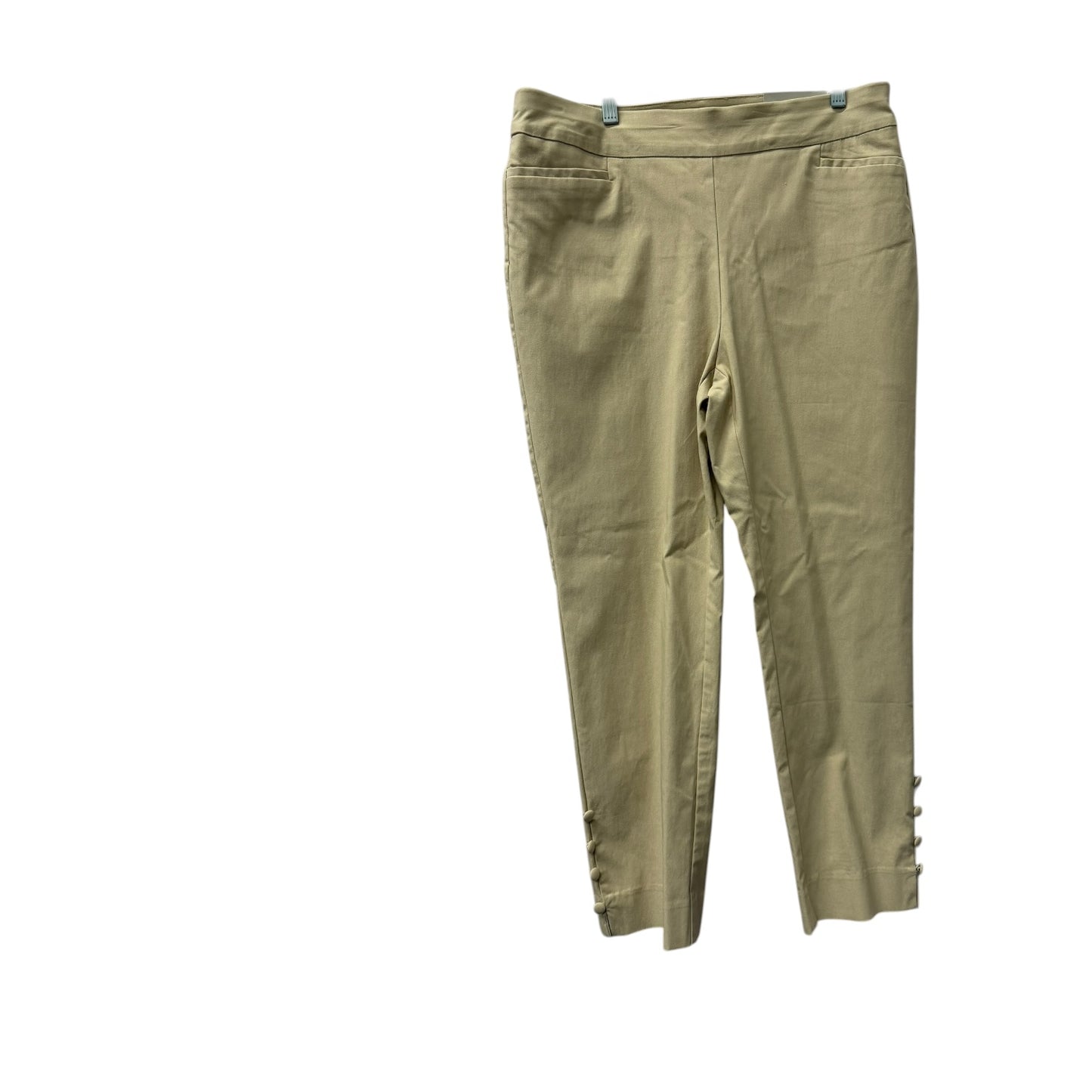 Pants Leggings By Chicos In Beige, Size:L