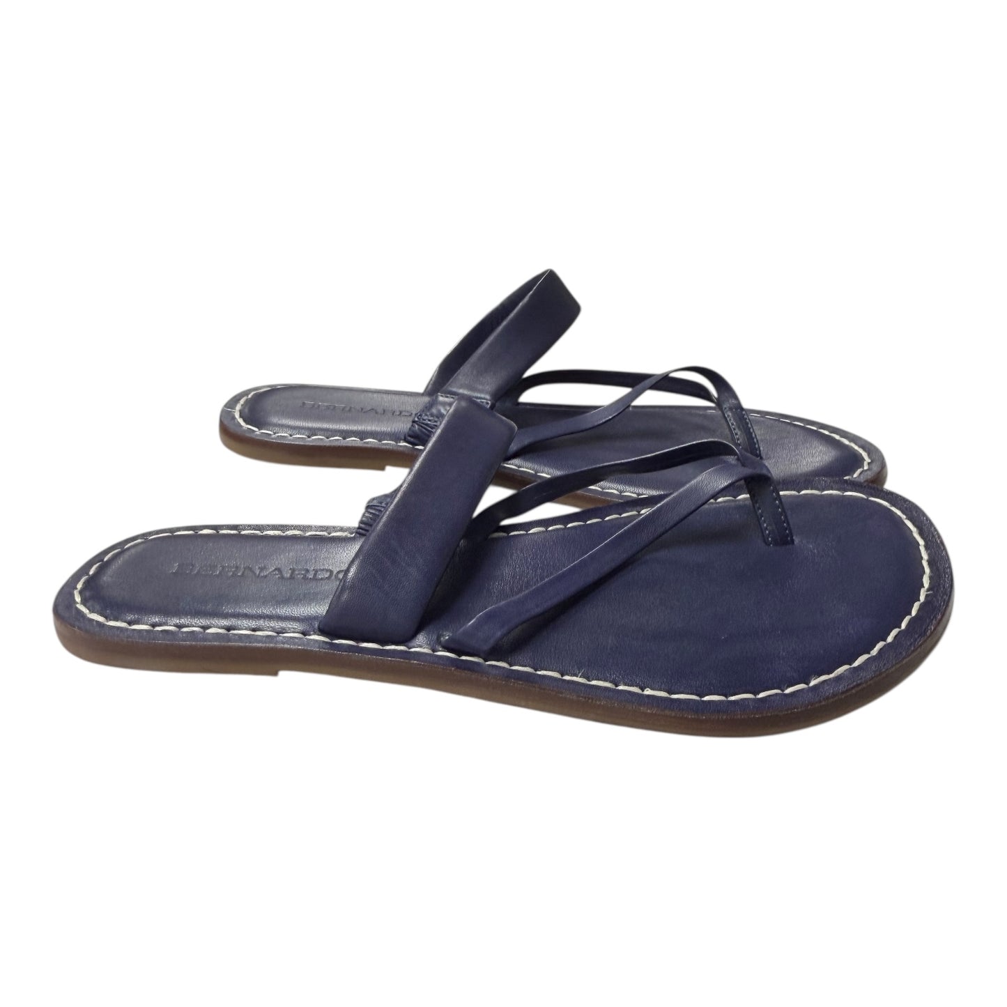 Sandals Flats By Bernardo In Blue, Size:8