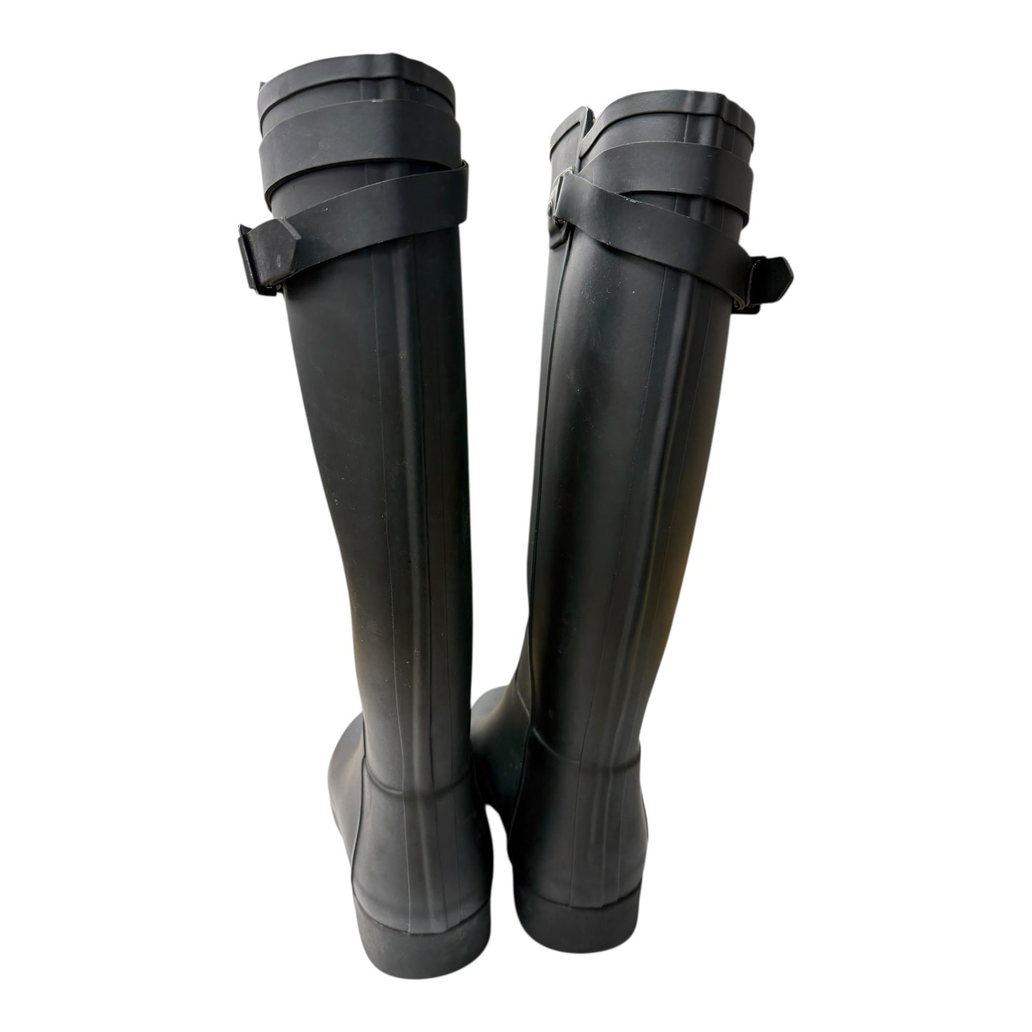 Boots Rain By Hunter In Black, Size:10