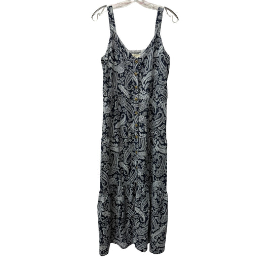 Dress Casual Maxi By Loft In Blue, Size:L