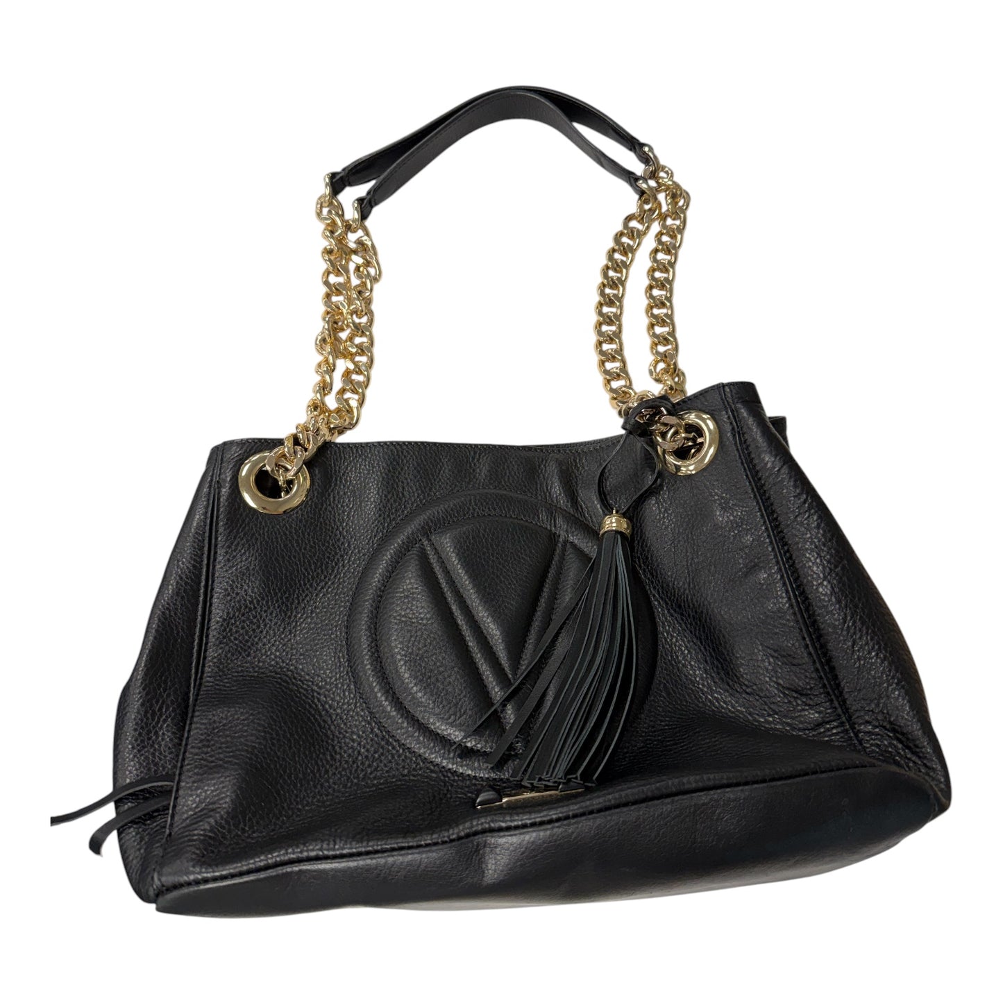 Handbag Designer By Valentino-Mario In Black, Size:Medium