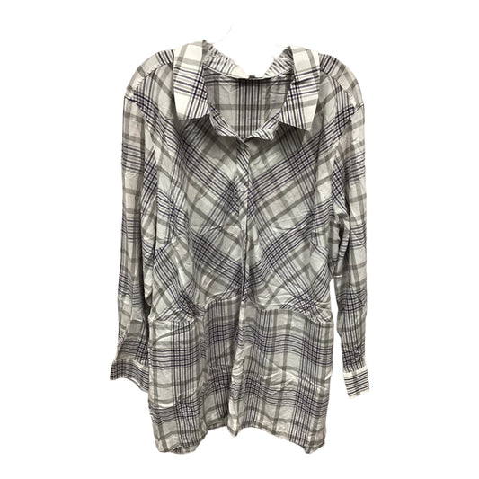 Top Long Sleeve By Foxcroft  Size: 2x