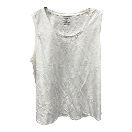 Top Sleeveless By Chicos  Size: 2x
