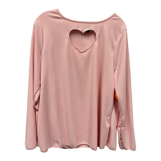Top Long Sleeve By Shein  Size: 4x