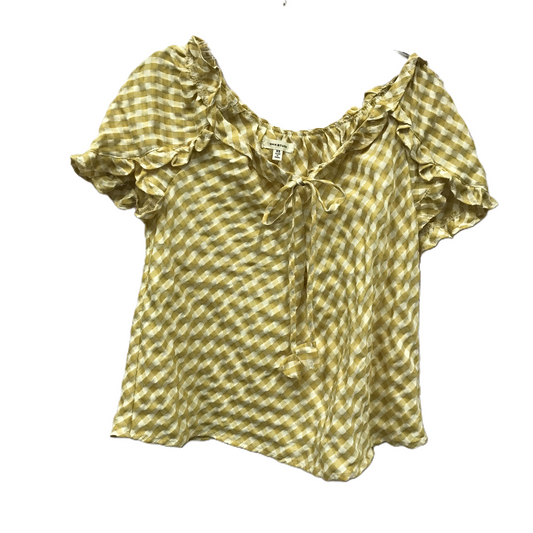 Top Short Sleeve By Max Studio  Size: Xs