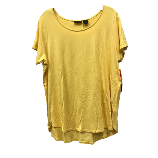 Top Short Sleeve By Tahari By Arthur Levine  Size: 1x