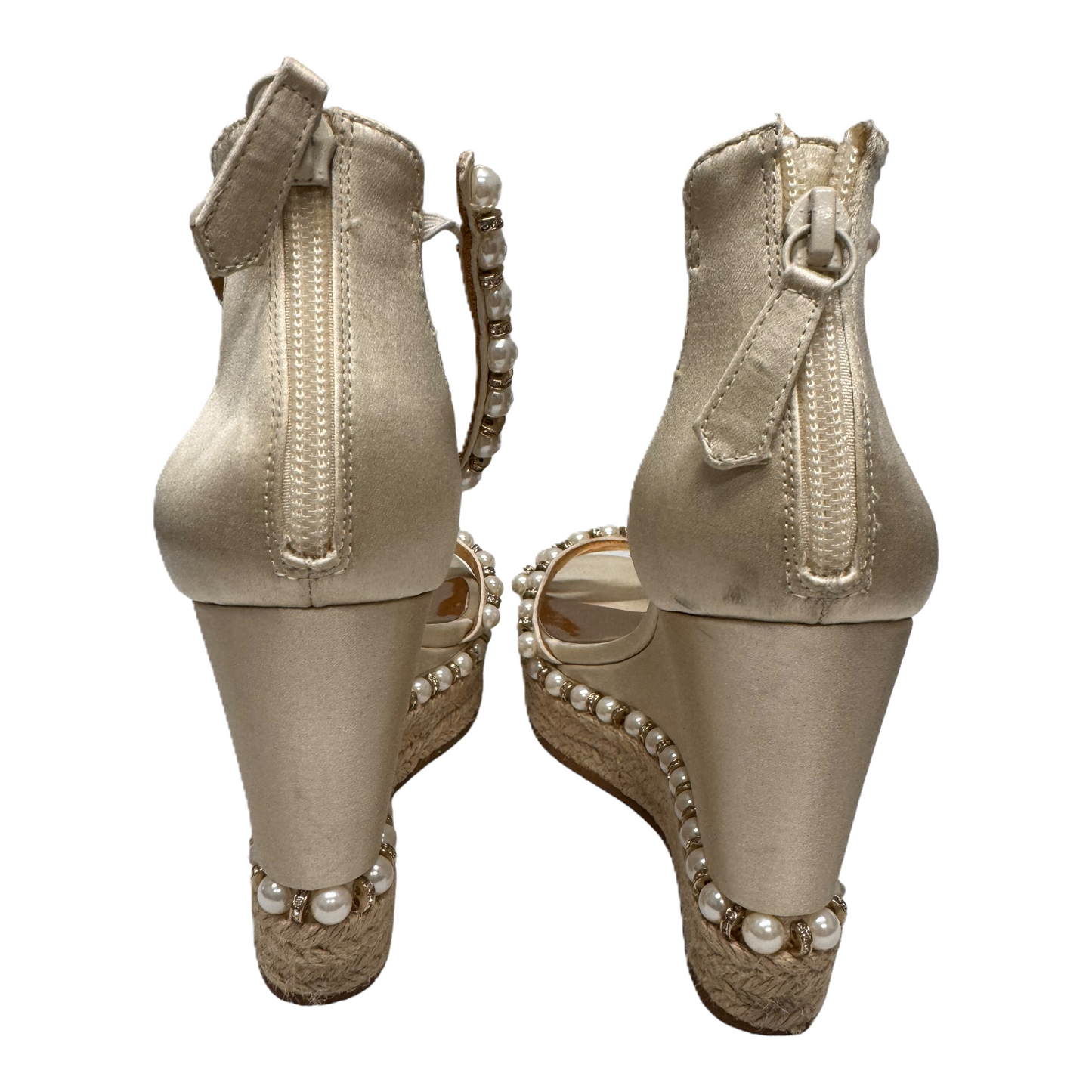 Sandals Heels Wedge By Badgley Mischka  Size: 5